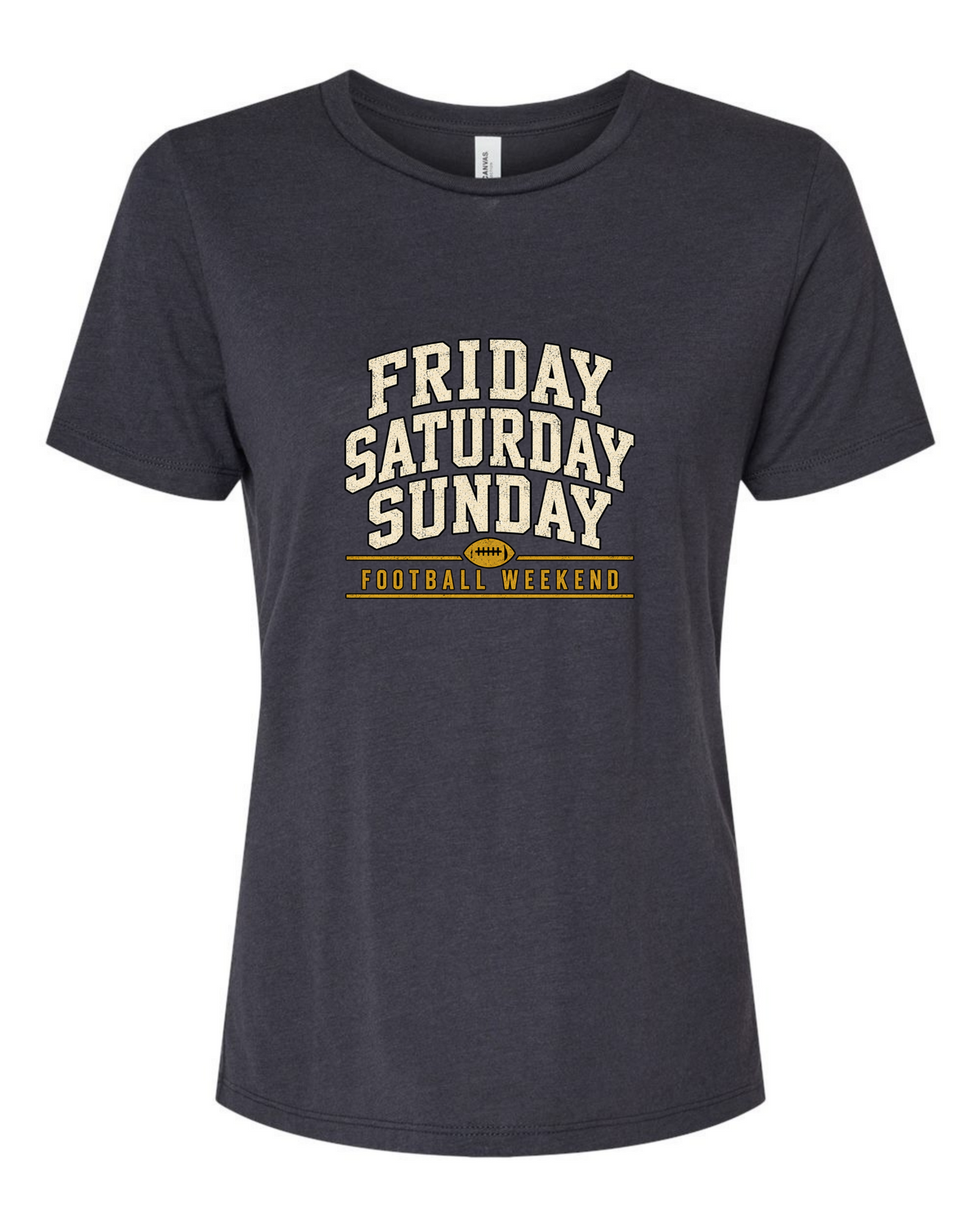 Football Weekend Slim Fit Graphic Tee