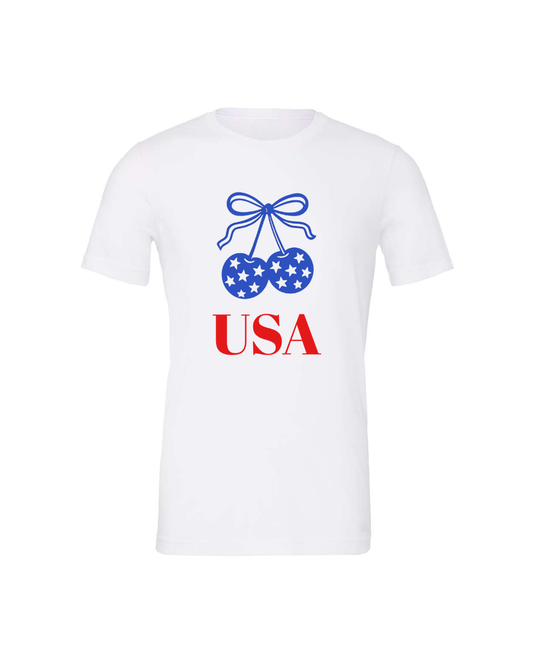 USA Cherry Graphic Tee