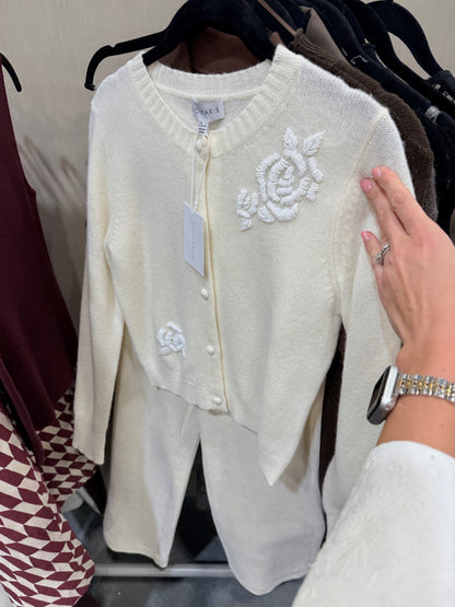 Nilda Beaded Cardigan