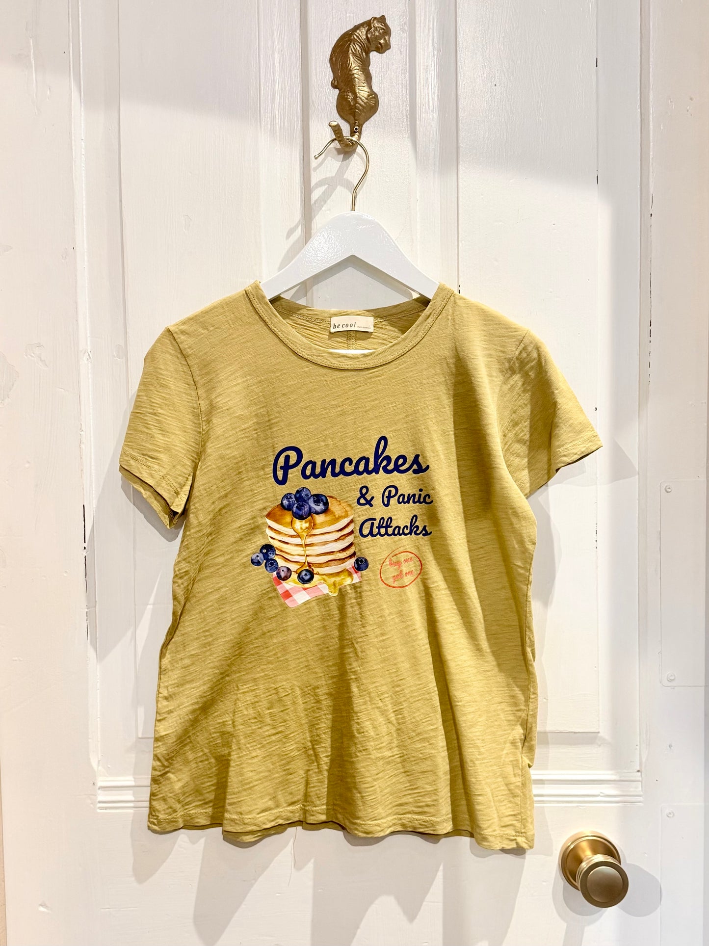 Pancakes & Panic Attacks Slub Graphic Tee
