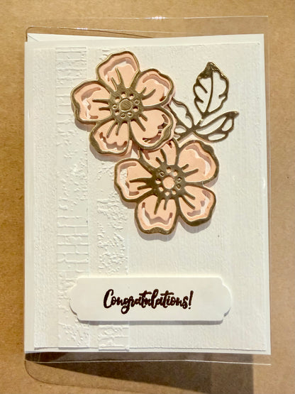 Handmade Cards By Carol - Congratulations / Wedding / Best Wishes