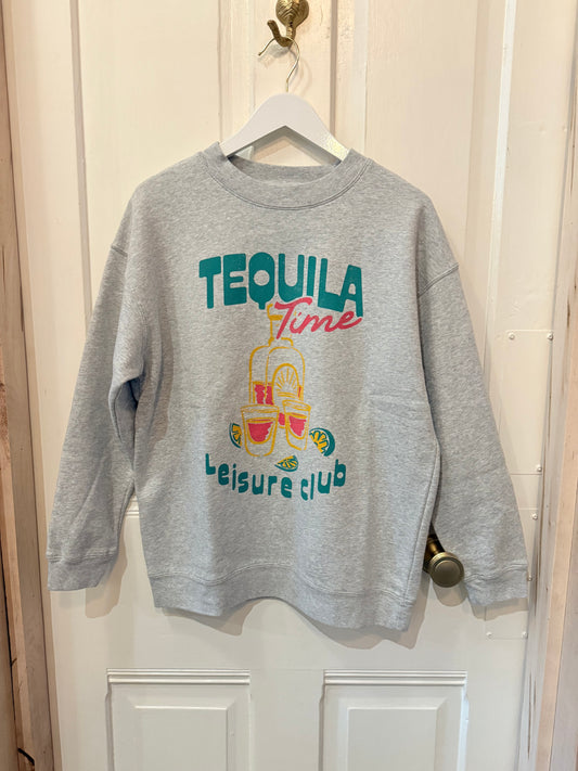 Tequila Time Graphic Sweatshirt