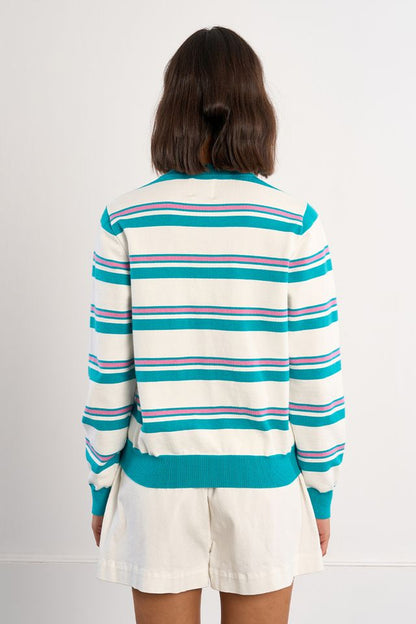 Stripe Cardigan