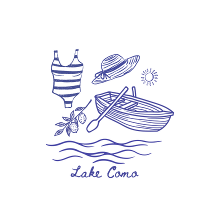 Lake Como Graphic Tee