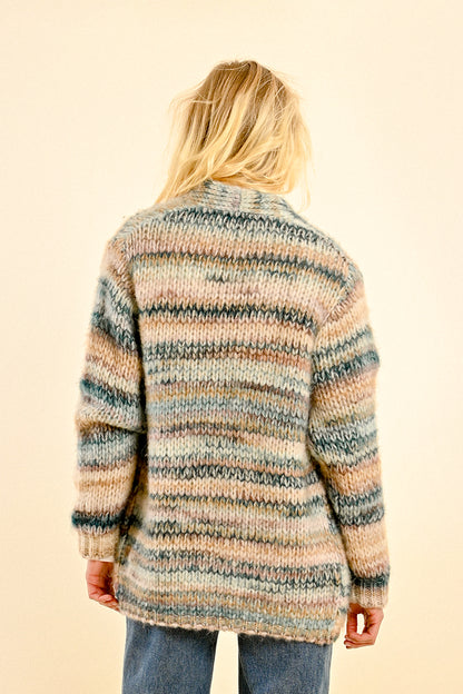 Knit Open Cardigan