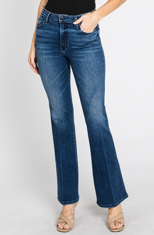 LTJ Bella Whisker Flare Jeans