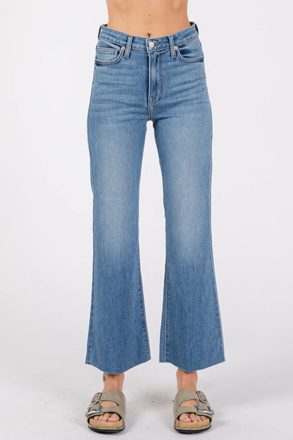 Sicily Scissor Cut Hem Jeans