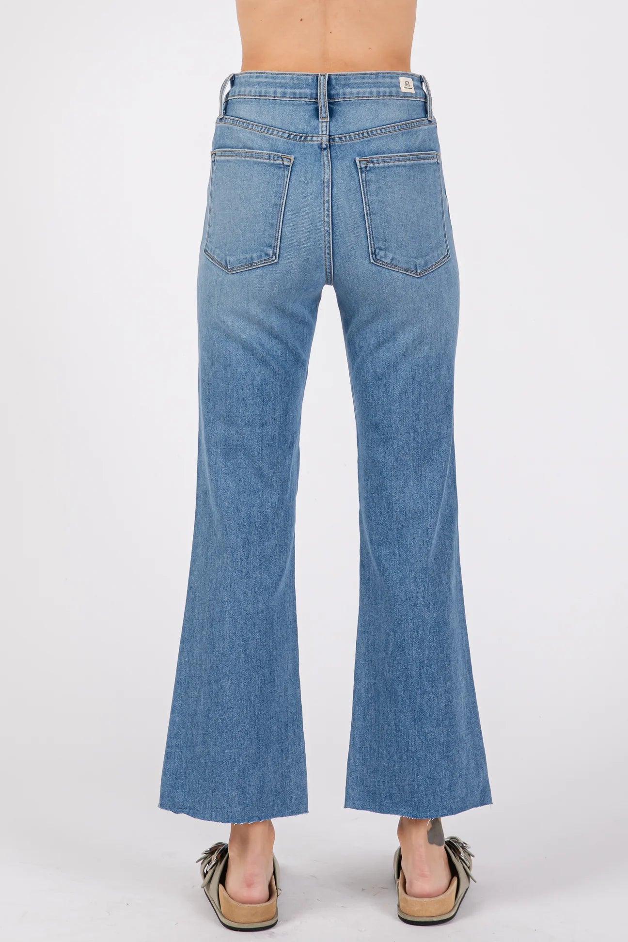 Sicily Scissor Cut Hem Jeans