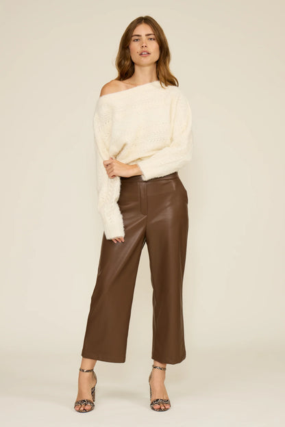 Karen Faux Leather Pant