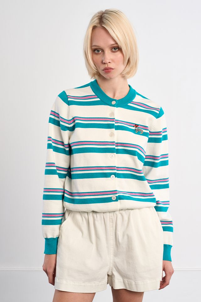 Stripe Cardigan