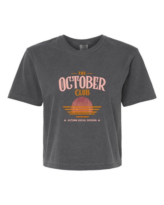 The October Club Graphic Boxy Tee