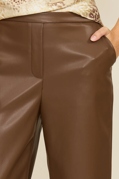 Karen Faux Leather Pant