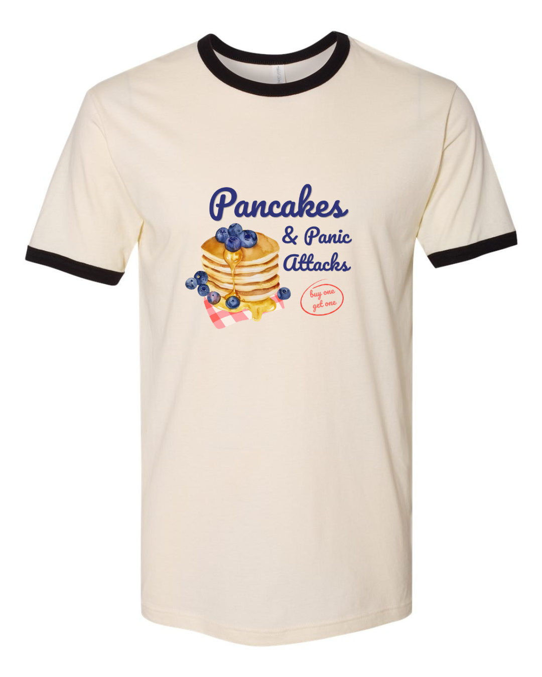 Pancakes & Panic Attacks Graphic Tee