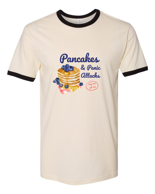 Pancakes & Panic Attacks Graphic Tee