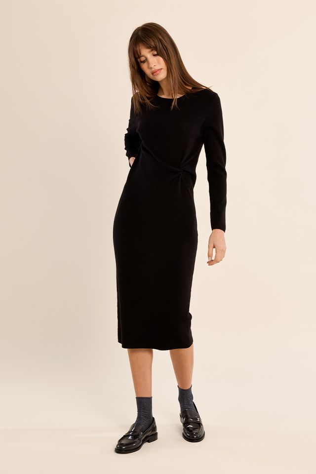Knit Midi Dress