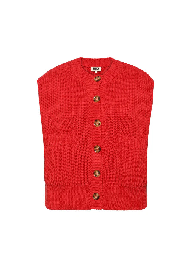 Alae Sleeveless Cardigan