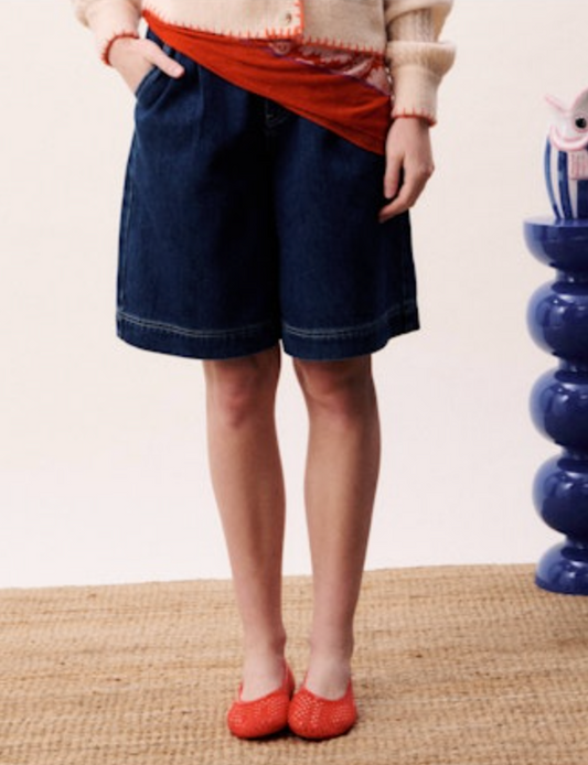 Abyssal Bermuda Jean Short