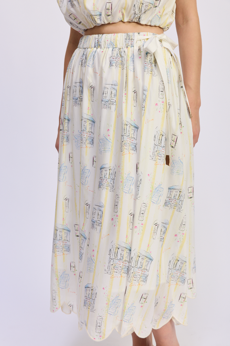 Barlet Midi Skirt