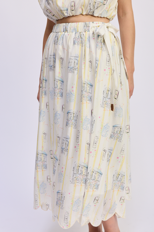 Barlet Midi Skirt