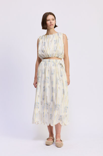 Barlet Midi Skirt