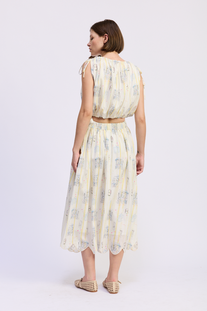 Barlet Midi Skirt