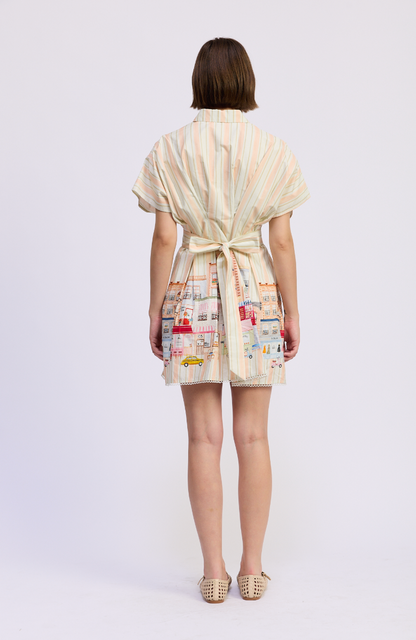 Athena Mini Shirt Dress