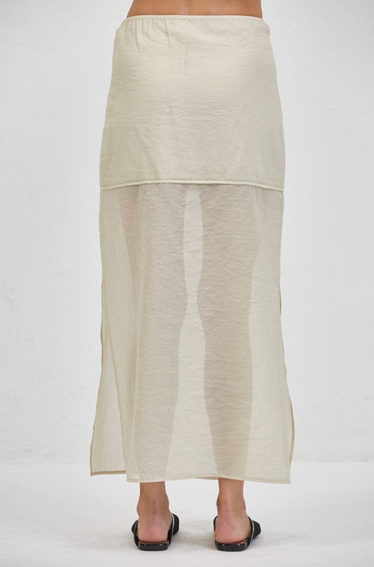 Camille Sheer Skirt