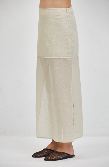 Camille Sheer Skirt