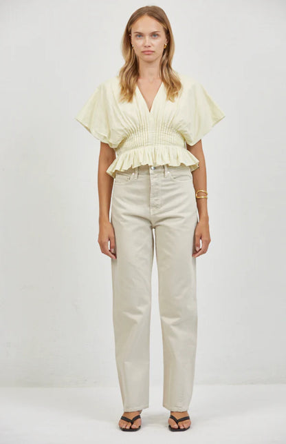 Madine Cinched Waist Top