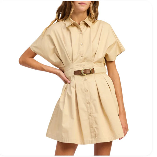 Cecilla Mini Shirt Dress