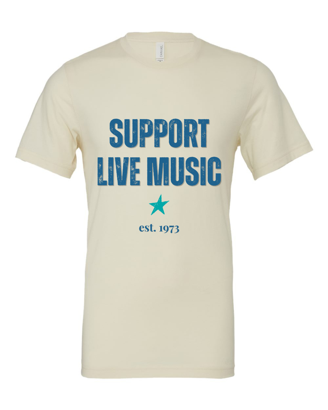 Support Live Music Unisex Tee