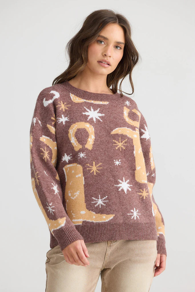 Lucky Boots Sweater
