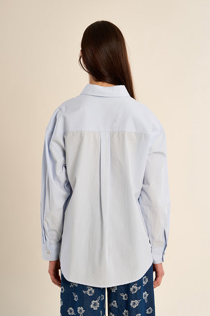 Embroidered Logo Button Down