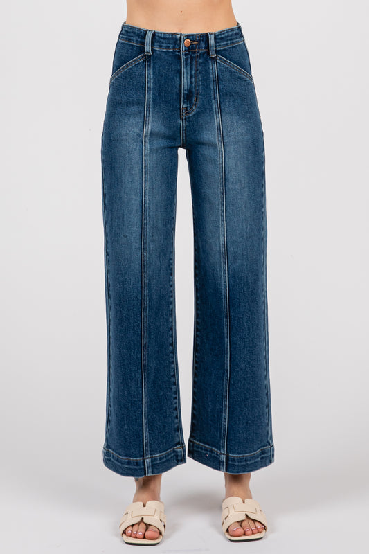 LTJ Paola Wide Leg with Seam Lines
