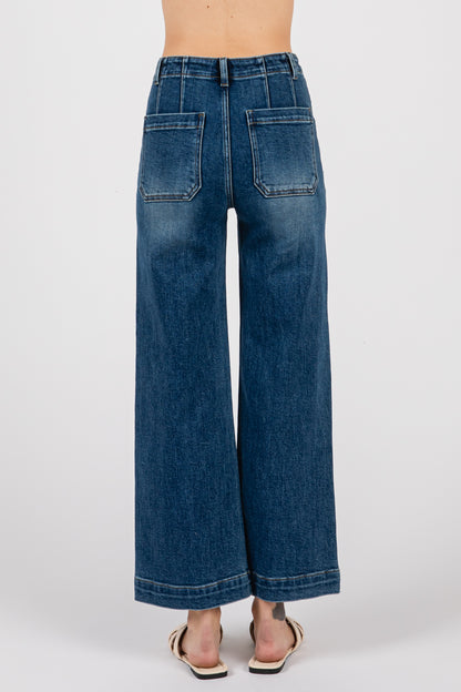 LTJ Paola Wide Leg with Seam Lines