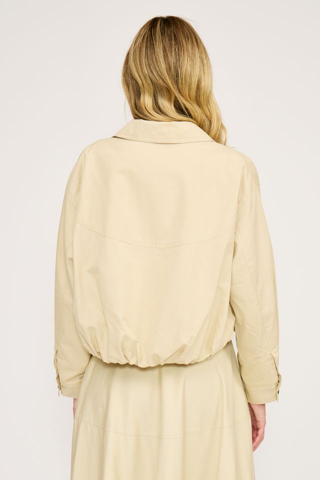 Tiana Bubble Hem Jacket