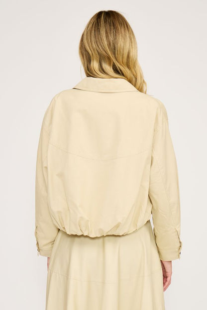 Tiana Bubble Hem Jacket