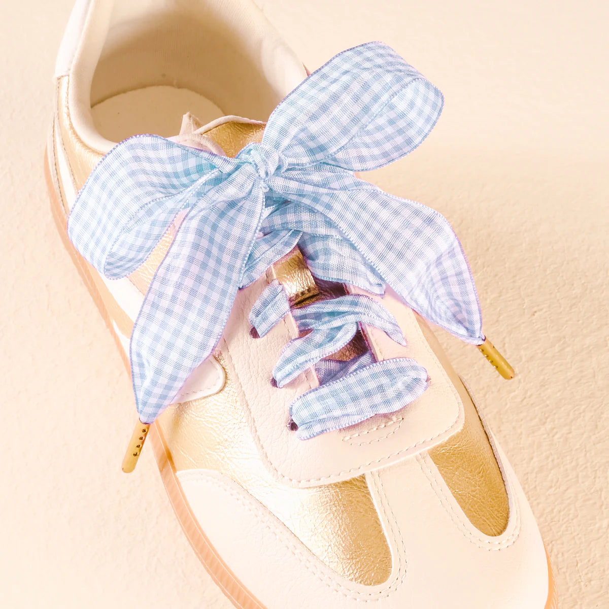 Step It Up Shoelaces- Gingham