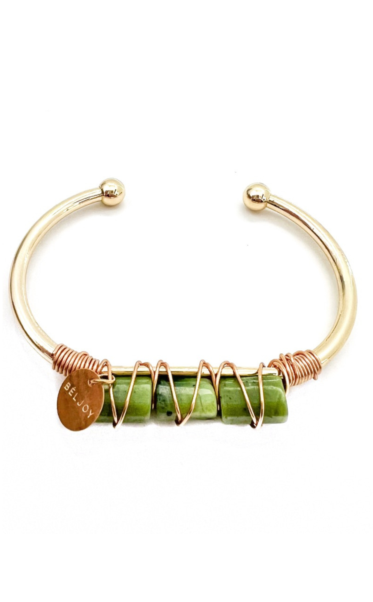 Lexi Gemstone Cuff Bracelet