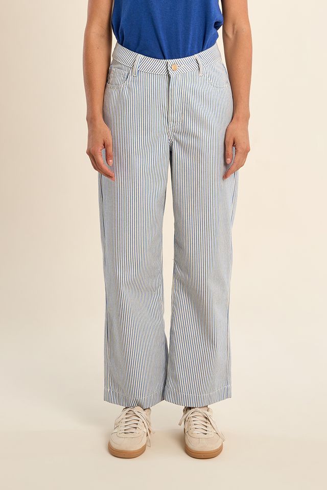 Pinstripe Woven Pants