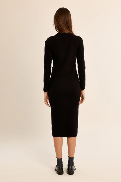Knit Midi Dress