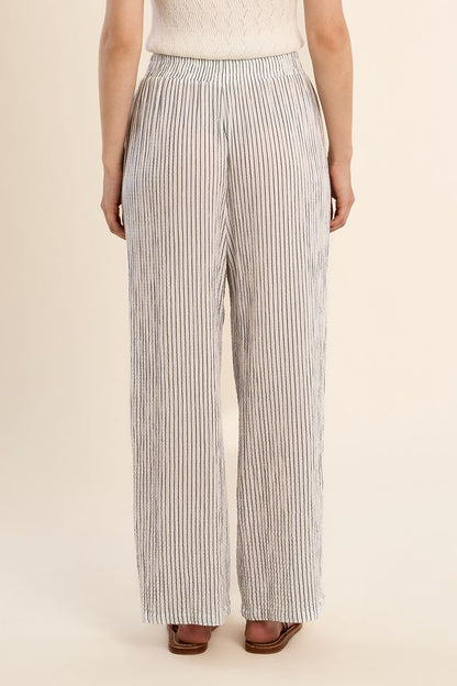 Loose Fit Pinstripe Pants