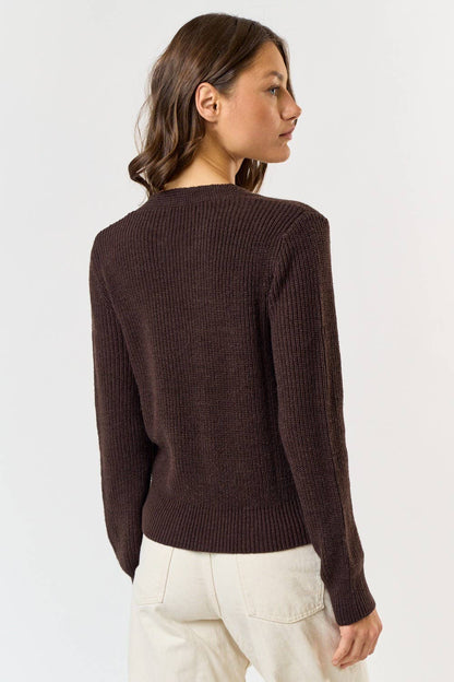 Twist Front Sweater