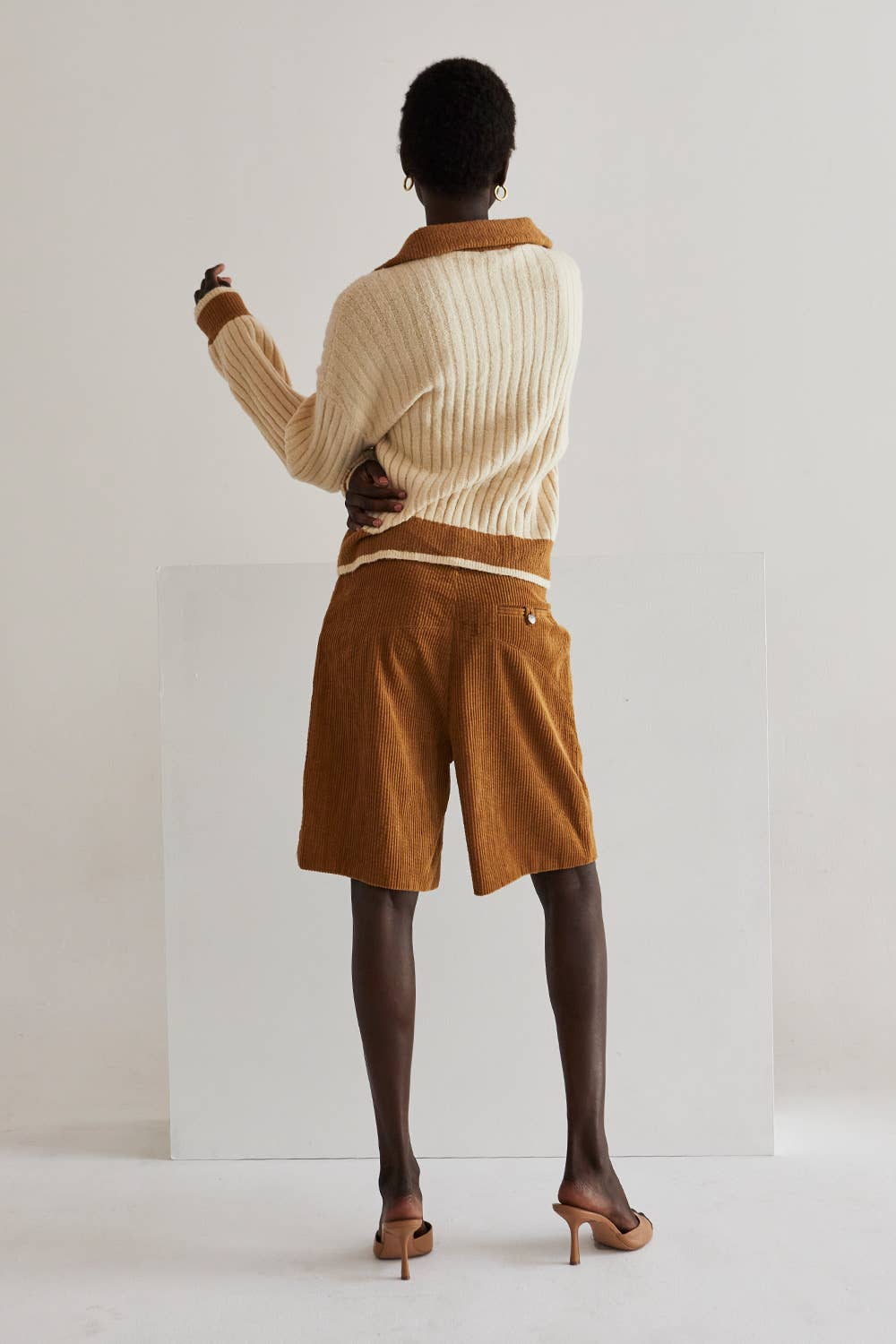 Corduroy Bermuda Shorts
