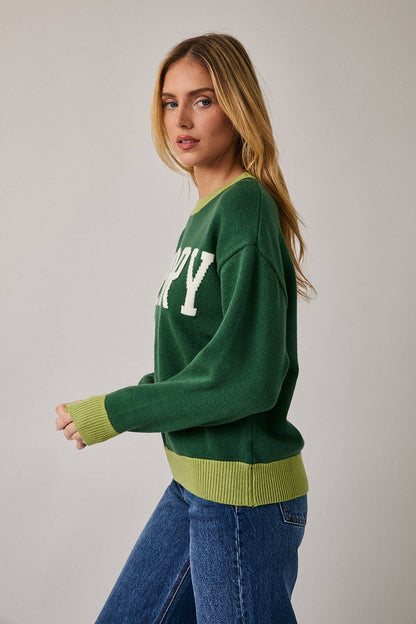 Merry Long Sleeve Sweater