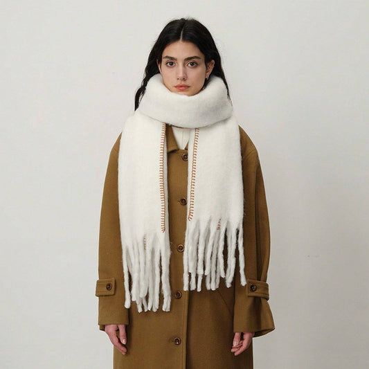 Fringed Winter Scarf