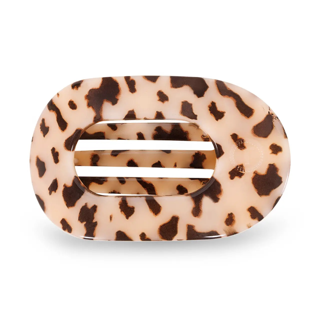 Flat Round Hair Clip - Large