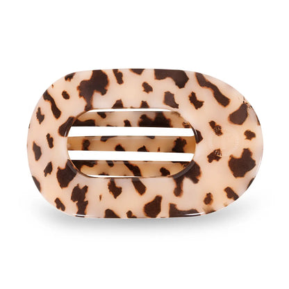 Flat Round Hair Clip - Large