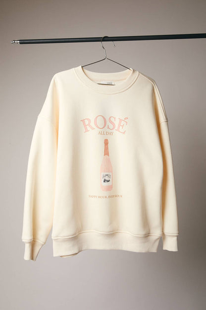 Rose´Graphic Sweatshirt