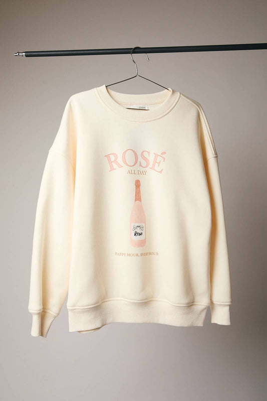 Rose´Graphic Sweatshirt